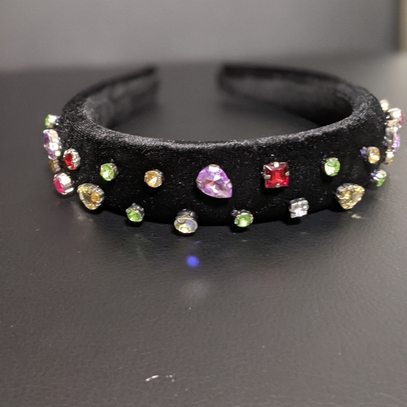 Black studded headband - Picture 1 of 8